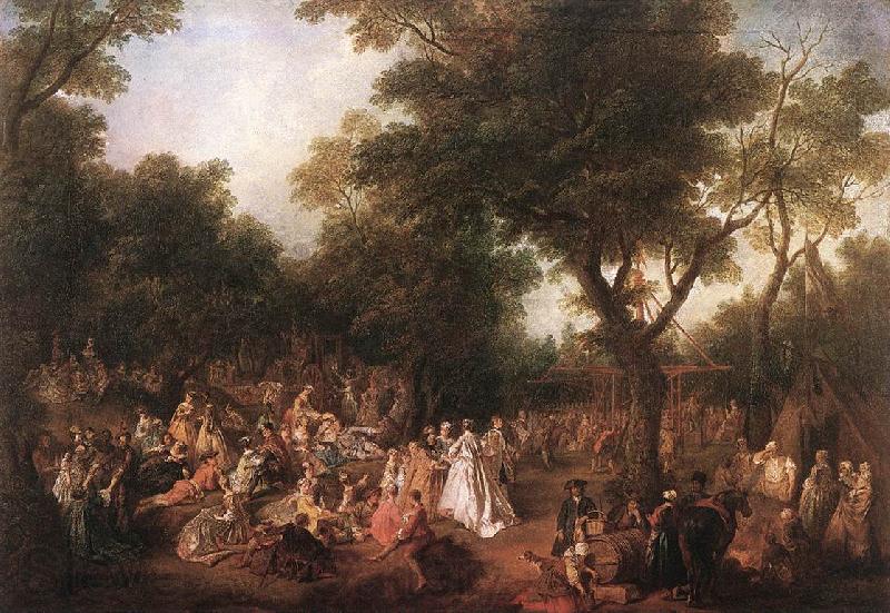 Nicolas Lancret Fete in a Wood